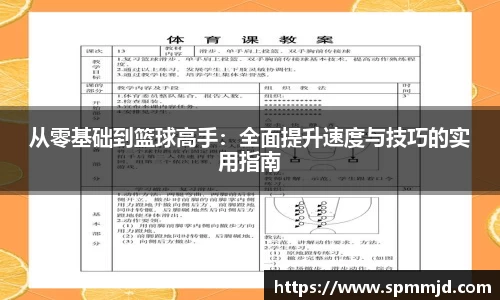 从零基础到篮球高手：全面提升速度与技巧的实用指南